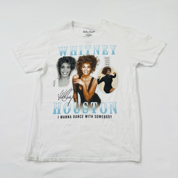 C-Life Other - Vintage Style WHITNEY HOUSTON I Wanna Dance T-Shirt Mens Small NEW "READ "